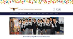 Desktop Screenshot of colegiorenacimiento.edu.mx